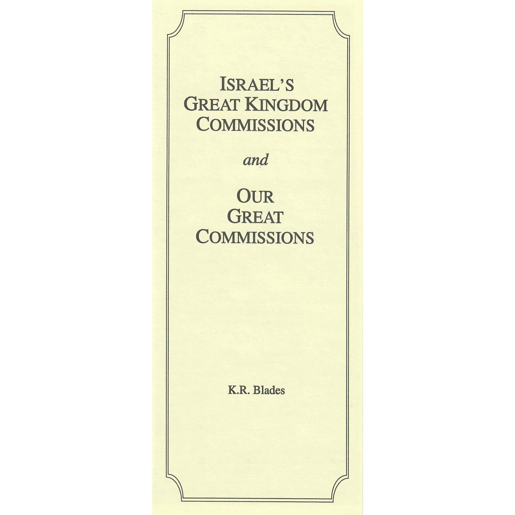 07 Great Commisson 1700 Transp