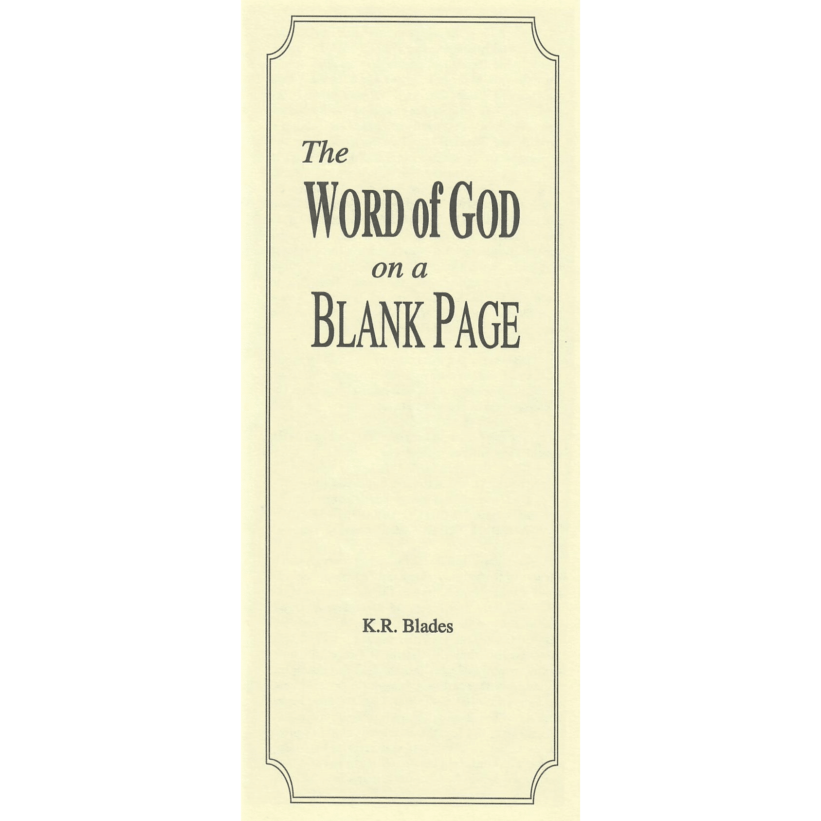 21 Blank Page 1700 Transp