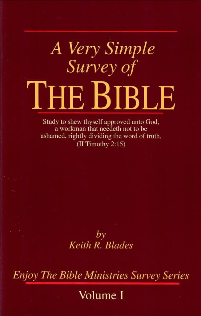 A Very Simple Survey Of The Bible (**1st Edition**) – Enjoy The Bible ...